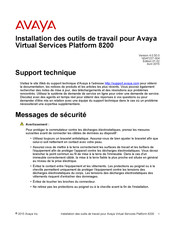 Avaya Virtual Services Platform 8200 Installation