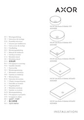 Axor 42003 Serie Instructions De Montage