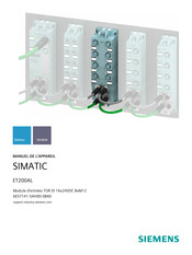 Siemens SIMATIC ET200AL DI 16x24VDC 8xM12 Manuel