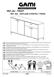 Gami TRUST J0J 500 Mode D'emploi