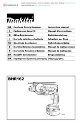 Makita BHR162 Manuel D'instructions