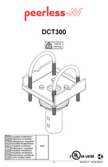 peerless-AV DCT300 Mode D'emploi