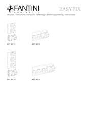 Fantini Rubinetti EASYFIX W213 Instructions De Montage