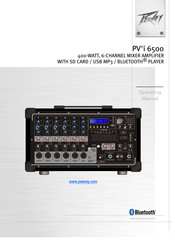 Peavey PV i 6500 Mode D'emploi