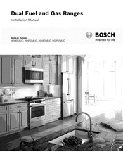 Bosch HDI8054U/02 Manuel D'installation