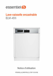 essentiel b ELVI-451i Notice D'utilisation