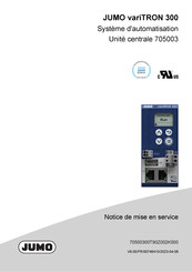 JUMO 705002 Notice De Mise En Service