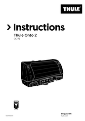 Thule Onto 2 9071 Instructions