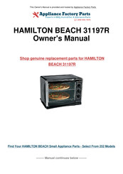 Hamilton Beach 31197 Mode D'emploi