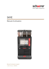 Schaerer SKYE Manuel D'utilisation