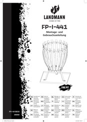 Landmann FP-I-441 Guide De Montage Et D'utilisation