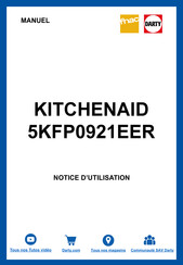 KitchenAid 5KFP0921E Manuel D'utilisation