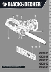 Black & Decker GK1830 Mode D'emploi