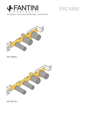 Fantini Rubinetti INCASSI R084AU Instructions De Montage