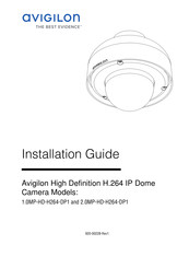 Avigilon 1.0MP-HD-H264-DP1 Guide D'installation