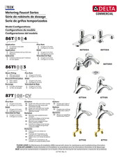 Delta TECK 87T105-CV Guide D'entretien Et D'installation