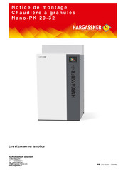 HARGASSNER Nano-PK 25 Notice De Montage