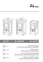 MBS SD CORNER Notice D'installation Et D'emploi