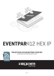 Algam Lighting EVENTPAR412 HEX IP Mode D'emploi