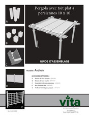 vita Avalon Guide D'assemblage