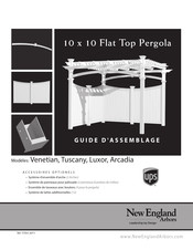 New England Arbors Luxor Guide D'assemblage