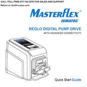 Ismatec MASTERFLEX MFLX78018-50 Guide De Démarrage Rapide