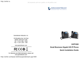 Grandstream Networks GXP1630 Guide D'installation Rapide