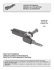 Milwaukee 6101 Manuel De L'utilisateur