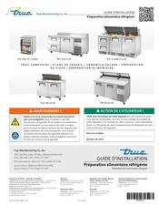 True TSSU-48-10-HC Guide D'installation