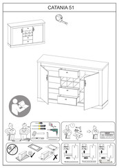 Home affaire CATANIA 51 Instructions De Montage