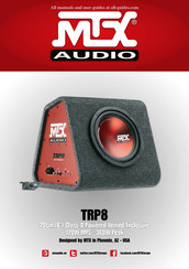 MTX Audio TRP8 Mode D'emploi