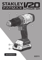 Stanley FATMAX SCD711 Traduction De La Notice D'instructions Originale