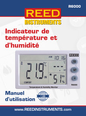 REED INSTRUMENTS R6250D Manuel D'utilisation