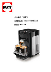 Philips HD7864/61 Mode D'emploi