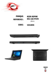 Acer ASPIRE ES 11 Serie Manuel D'utilisation