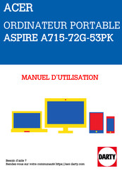 Acer ASPIRE 7 Série Manuel D'utilisation