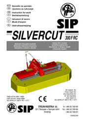 SIP SILVERCUT 300 F RC Mode D'emploi