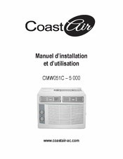 Coast Air CMW051C-5000 Manuel D'installation Et D'utilisation