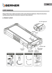 Berner 1003735 Mode D'emploi