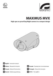 Videotec MAXIMUS MVX2P0WA000A Manuel D'instructions