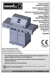 Nexgrill 720-0958H Instructions D'opération