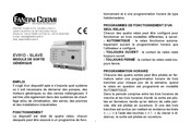 Fantini Cosmi EV91D - SLAVE Mode D'emploi