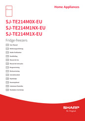 Sharp SJ-TE214M0X-EU Guide D'utilisation