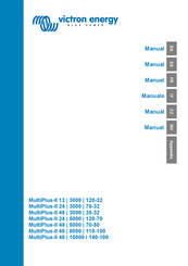 Victron energy MultiPlus-II 48/10000/140-100 Manuel