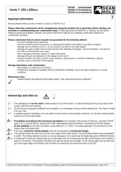 Skan Holz Venlo 1 Mode D'emploi