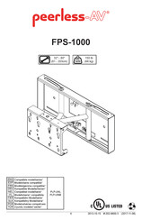 peerless-AV FPS-1000 Mode D'emploi