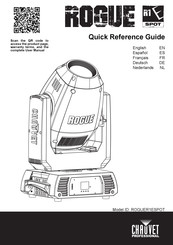 Chauvet Professional ROGUE R1 E SPOT Guide De Référence Rapide