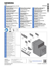 Siemens 3RV1976-3AP3 Instructions De Service Originales