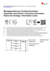 Rauch Henderson A998A.6DC2 Notice De Montage