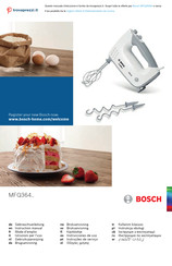 Bosch MFQ36490 Mode D'emploi